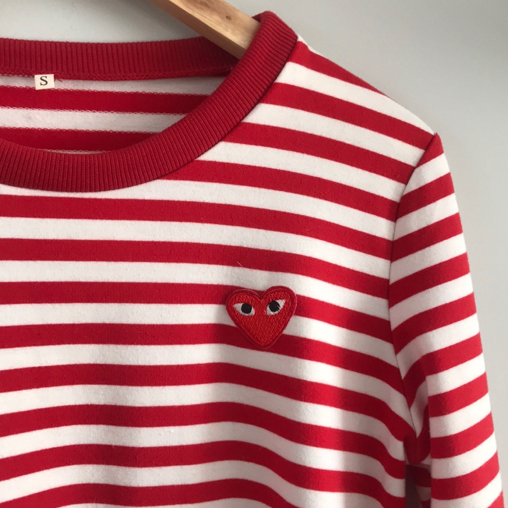 Cheeky long sleeved crewneck tee